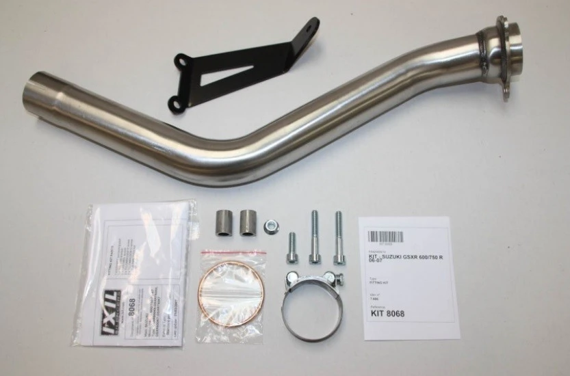 Suzuki GSX-R600 / 750 2006-2007 IXIL Xtrem Stainless HEXOVAL Slip-on Exhaust - product photo 3