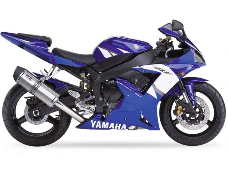 Yamaha YZF-R1 2002-2003 IXIL Xtrem Stainless HEXOVAL Slip-on Exhaust - product photo 1