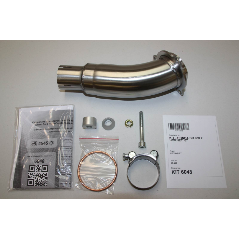 Honda CB600F / S Hornet 2007-2014 IXIL Xtrem Stainless HEXOVAL Slip-on Exhaust - product photo 3