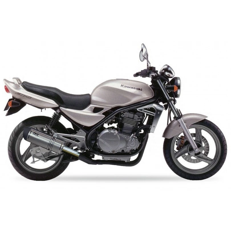 Kawasaki ER5 ER500A IXIL Xtrem Stainless HEXOVAL Slip-on Exhaust - product photo 1