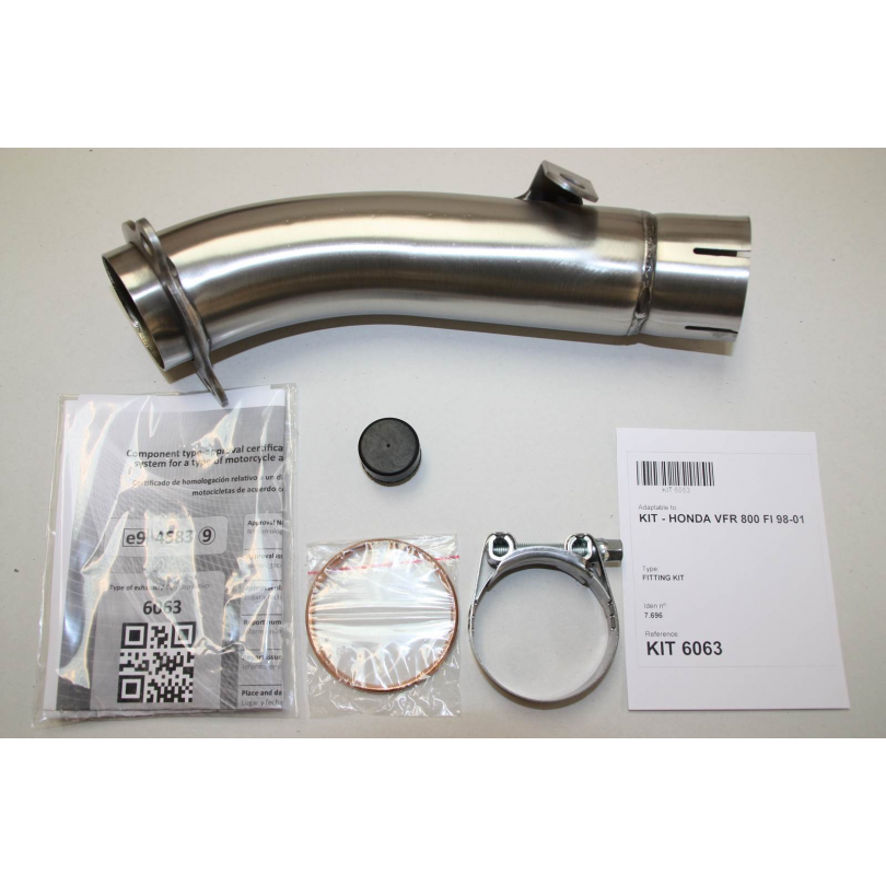 Honda VFR800Fi 1998-2001 IXIL Xtrem Stainless HEXOVAL Slip-on Exhaust - product photo 3