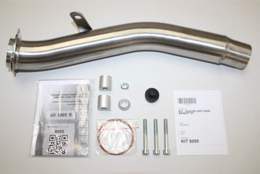Suzuki GSF1200 Bandit 2000-2005 IXIL Xtrem Stainless HEXOVAL Slip-on Exhaust - product photo 3