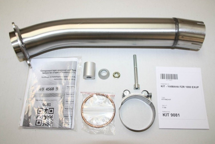 Yamaha FZR1000 EXUP IXIL Xtrem Stainless HEXOVAL Slip-on Exhaust - product photo 3