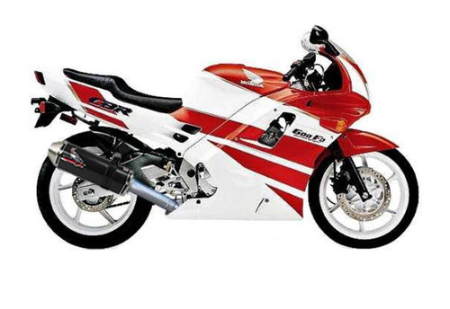 Honda CBR600F 1991-1998 Screaming Demon SDR 460 Black Exhaust - product photo