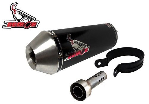 Suzuki SV650 2016-2023 Screaming Demon Black Oval S/O Performance Exhaust