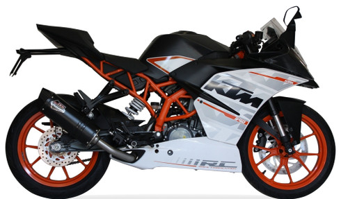 KTM RC 390 2017-2020 IXIL Xtrem BLACK HEX-OV Slip-on sports Exhaust