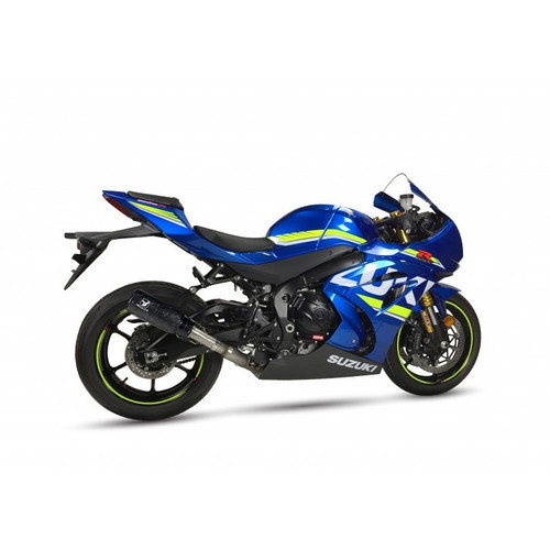 SUZUKI GSXR 1000 2017-2024  IXIL IXRACE DCX CARBON FIBER SLIP ON EXHAUST