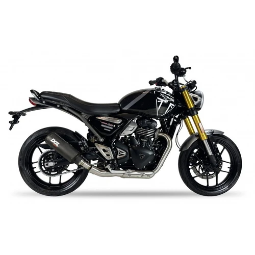 TRIUMPH SCRAMBLER 400 X/XC 26-27 IXIL IXRACE RCR CARBON FIBER SLIP ON EXHAUST