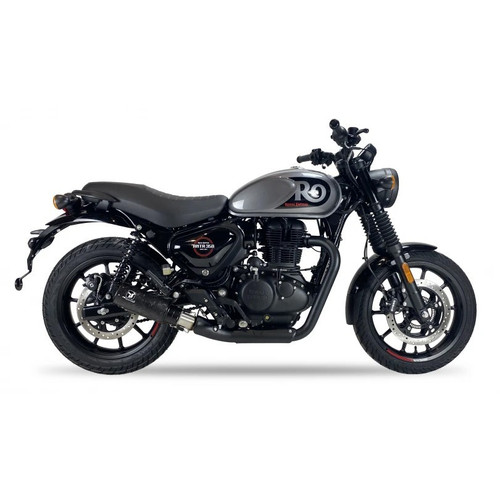ROYAL ENFIELD HUNTER 350 IXIL IXRACE DCX CARBON FIBER SLIP ON EXHAUST