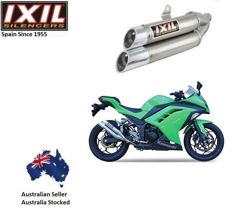 KAWASAKI NINJA 250R 250 R 2008-2012 IXIL L3X Stainless Exhaust - product photo 1