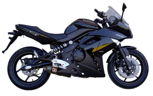 Kawasaki ER6 N/F 2005-2011 Screaming Demon Black Oval S/O Performance Exhaust Xtrem Performance