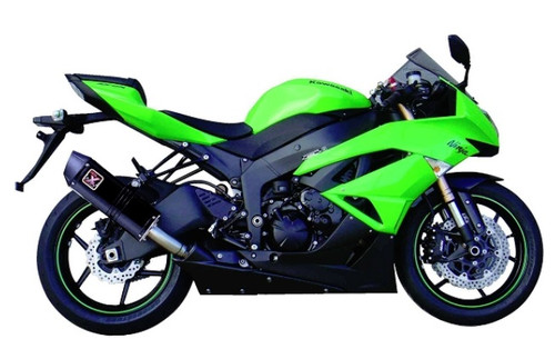 KAWASAKI ZX-10R 2008-2010 IXIL XTREM BLACK OVAL (CAT ON slip on exhaust) -  Xtrem Performance