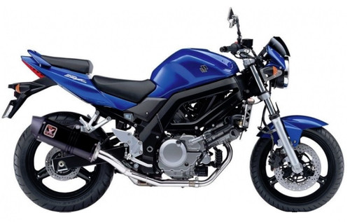 SUZUKI SFV 650 GLADIUS 2009-2015 IXIL XTREM BLACK OVAL (slip on