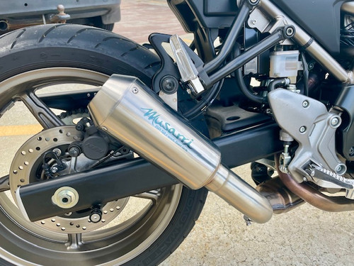 Suzuki SV650/S/X Lams 2016-2026 - Musarri Street Series SS GP Slip-on Exhaust