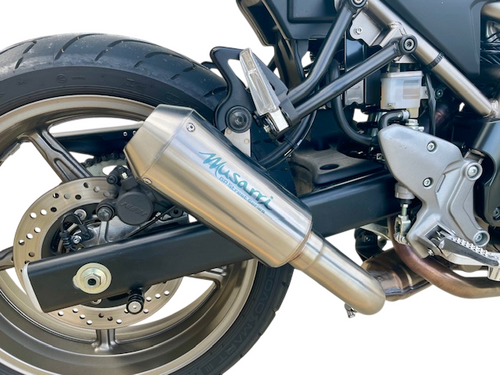 Suzuki SV650/S/X Lams 2016-2026 - Musarri Street Series SS GP Slip-on Exhaust