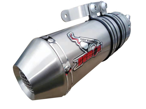 DR650 / SE 1996-2023 IXIL XTREM HEX OVAL (1/2 system exhaust 