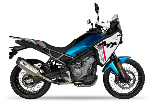CFMOTO 450MT 2024–2026 IXIL ADV stainless slip-on exhaust