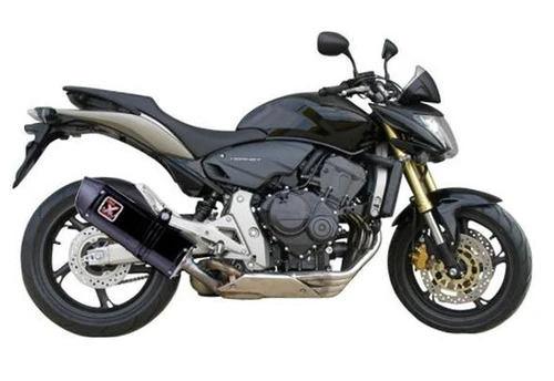 Honda CB600 F/S Hornet 2007-2015 IXIL Xtrem Black HEXOVAL Slip-on Exhaust - gallery image 1