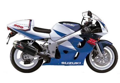 Silencieux Échappement Moto Devil Suzuki Gsx-r 600 2001-05