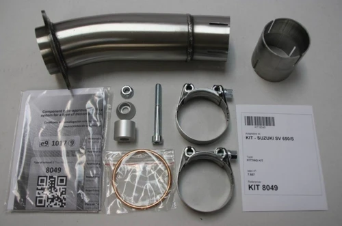Suzuki SV650 / S 1999-2002 IXIL Xtrem Stainless HEXOVAL Slip-on Exhaust - product photo 2
