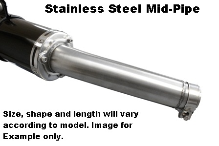 Honda VFR800Fi 1998-2001 IXIL Xtrem Stainless HEXOVAL Slip-on Exhaust - description image