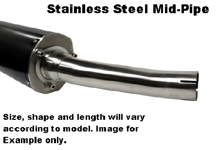 Suzuki GSX600F / GSX750F 1998-2005 IXIL Xtrem Stainless HEXOVAL Slip-on Exhaust - description image