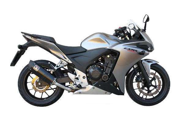 Honda CBR500R 2013-2015 IXIL Xtrem Stainless HEXOVAL Slip-on Exhaust - description image