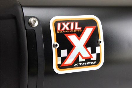 Suzuki GSX600F / GSX750F 1998-2005 IXIL Xtrem Stainless HEXOVAL Slip-on Exhaust - description image