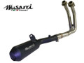 Vulcan 650 S Exhaust 2015-2023 Musarri GP Black Full System exhaust