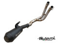 MT 07 2021-2024  Musarri Street Series GP Full System Exhaust - BLACK