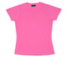 61289 ERB 7000 Non ANSI Ladies T-Shirt Jersey Knit in Pink Safety Apparel - Aware Wear & Hi Viz Ts