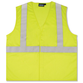 61427 ERB S362 Class 2 Economy Hi Viz Lime X-Large Safety Apparel - Aware Wear & Hi Viz Ts