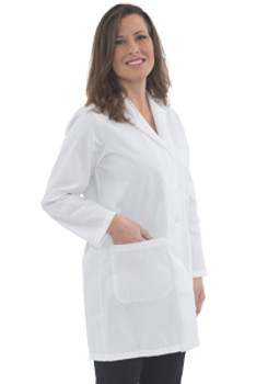 82525 ERB L1 Female Lab Coat M Safety Apparel