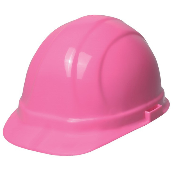 19129 ERB Omega II Standard Hi Viz Pink Head Protection