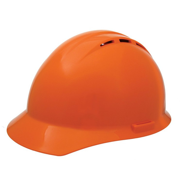 19455 ERB Americana Vent Mega Ratchet Hi Viz Orange hard hats