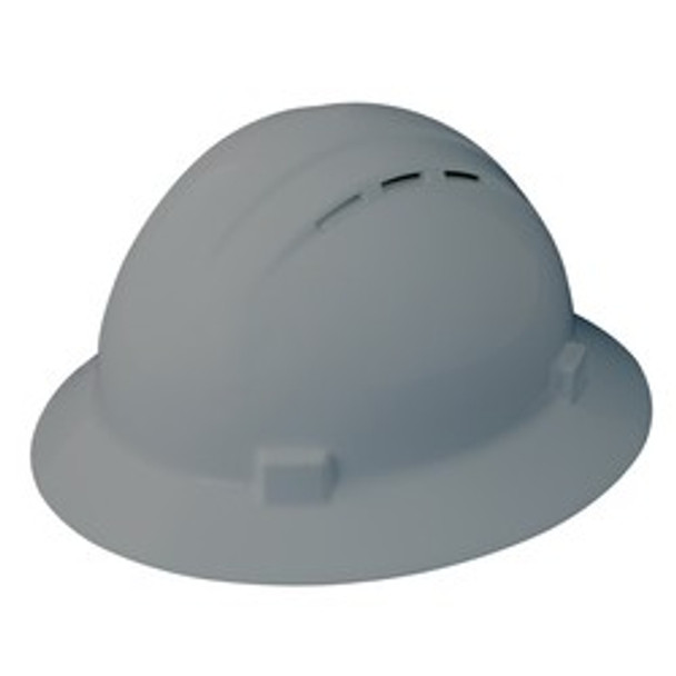 19537 ERB Americana Full Brim Vent Standard Gray hard hats