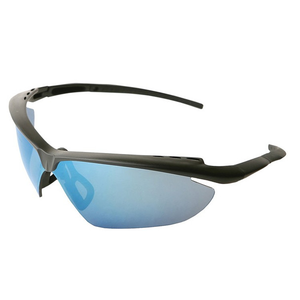 17976 ERB Nightfire Black frame, Blue Mirror lens Eye Protection