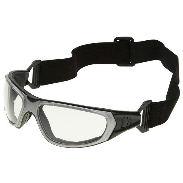 17997 ERB NT2 Notched foam liner, Gray frame, Clear Anti-Fog lens Eye Protection