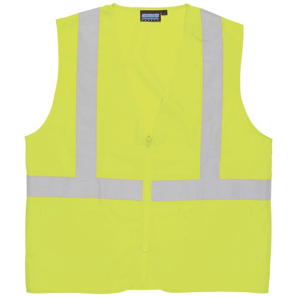 61710 ERB S388Z Class 2 Oxford Hi-Viz Lime Medium Safety Apparel - Aware Wear & Hi Viz Ts