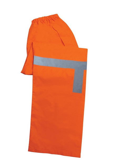 61521 ERB S373PT Class E Lightweight Rain Pants Hi Viz Orange 2X Safety Apparel - Aware Wear & Hi Viz Ts