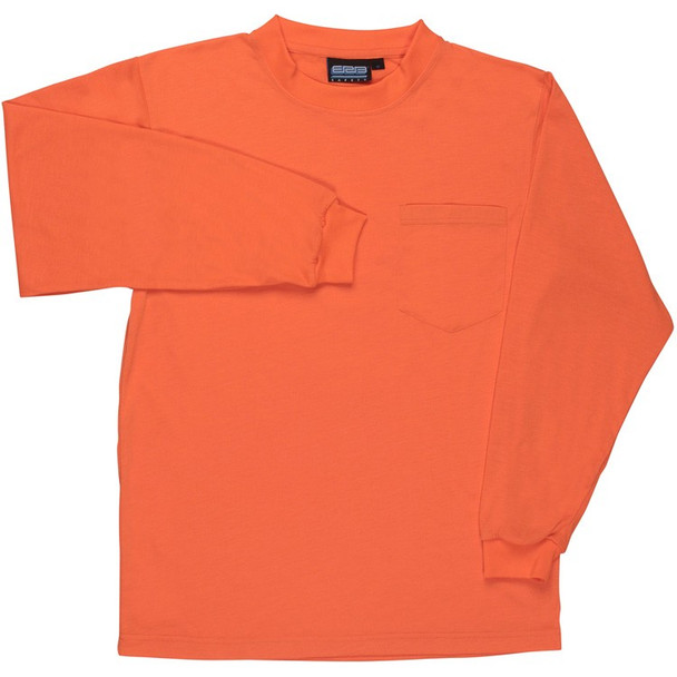 61796 ERB 9602 Non-ANSI T-Shirt Hi Viz Orange 5X Safety Apparel - Aware Wear & Hi Viz Ts