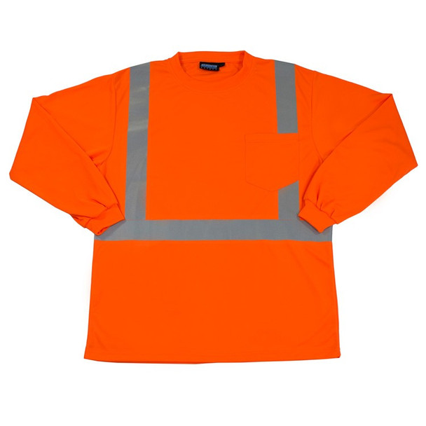 64012 ERB 9007S Class 2 Birdseye Mesh T-shirt Hi Viz Lime 2X Safety Apparel - Aware Wear & Hi Viz Ts