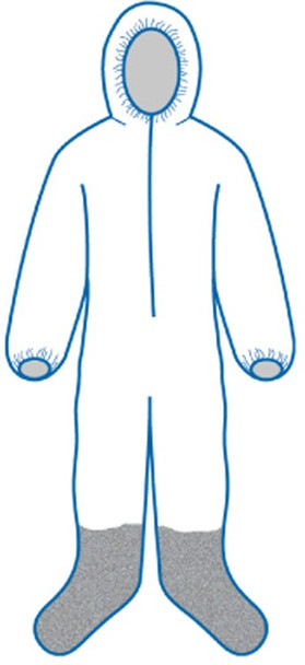 14818 ERB PC261 Coveralls 4X Safety Apparel