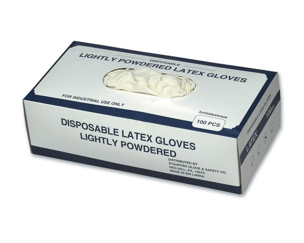 14420 ERB Disposable Latex Glove LG Gloves