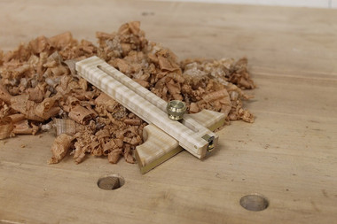 6" Curly  Maple Marking Gauge