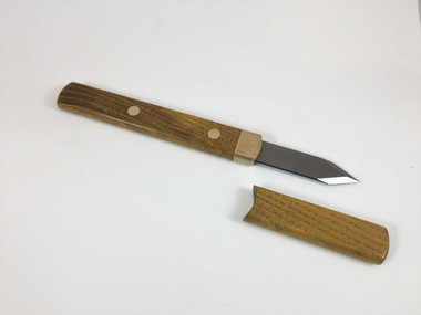 Spear point traditional marking knife for woodworking