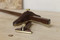 Walnut Panel Gauge with 4" Walnut Hamilton Gauge