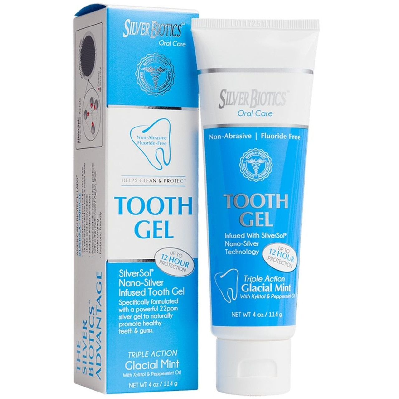 Silver Biotics® SilverSol® Infused Tooth Gel - Spirit of Health Store