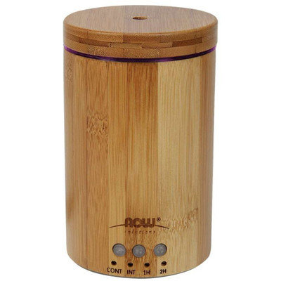 NOW® Ultrasonic Real Bamboo Essential Oil Diffuser