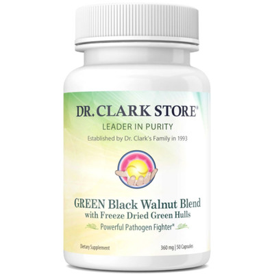 Dr. Clark Store GREEN Black Walnut Blend 360 mg